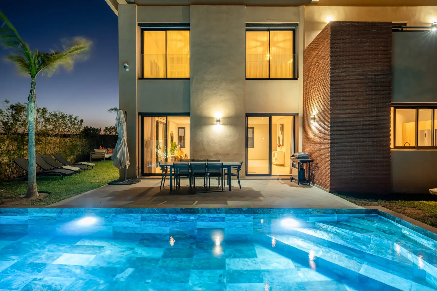 Villa Safira Marrakech — private outdoor pool