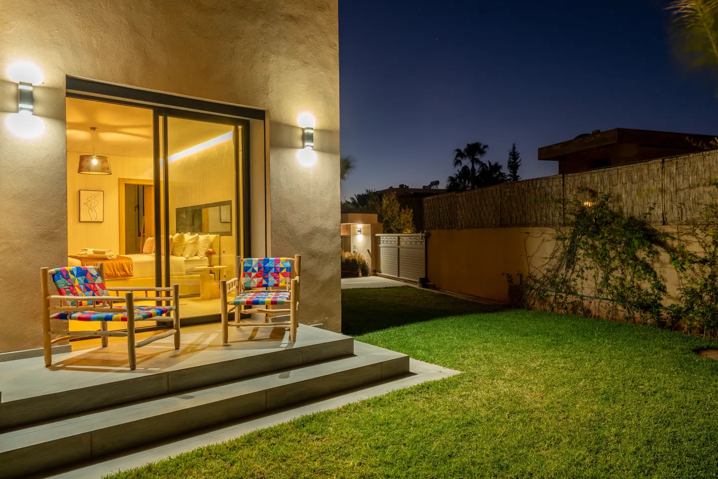 Villa Safira Marrakech — poolside living