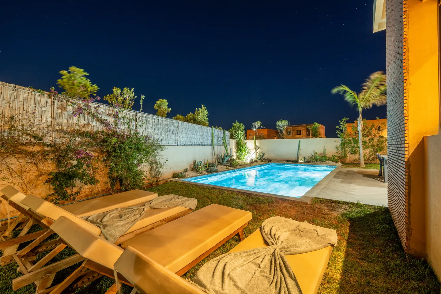 Villa Safira Marrakech — outdoor pool view