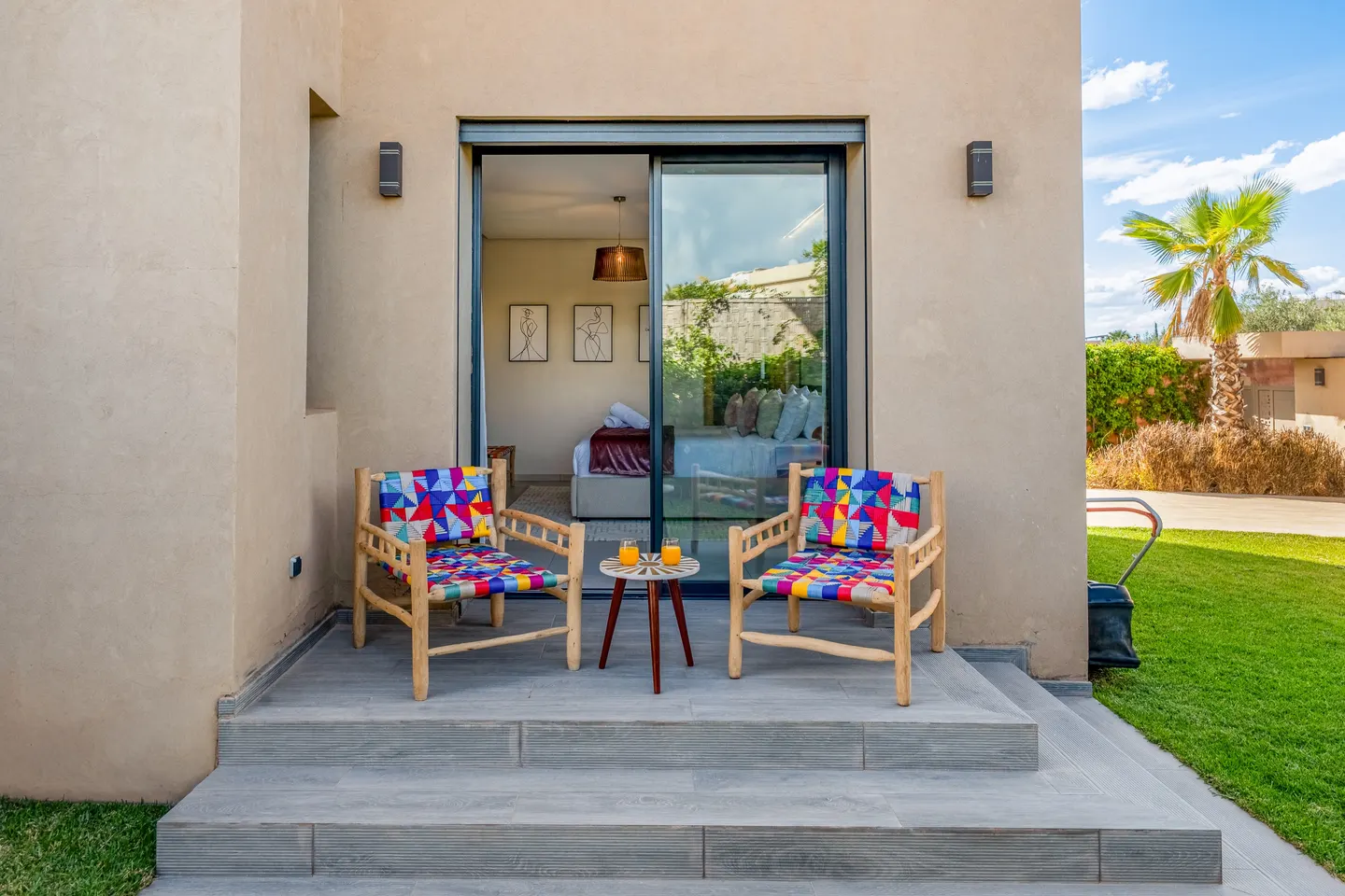 Villa Safira Marrakech — cinema room seating